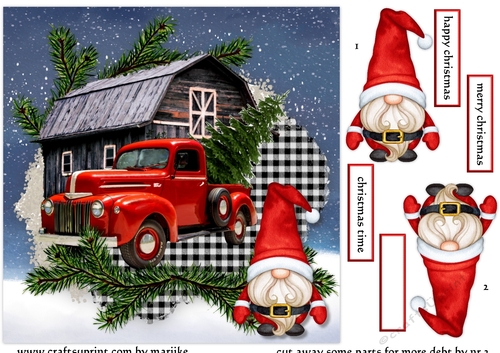 Male Card Christmas