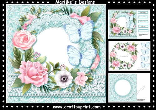 Pretty flowers Mini Kit