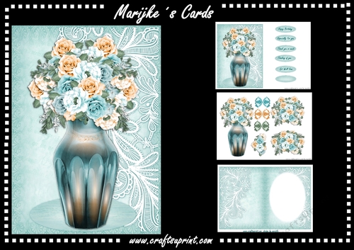 A5 Roses Bouquet Mini Kit