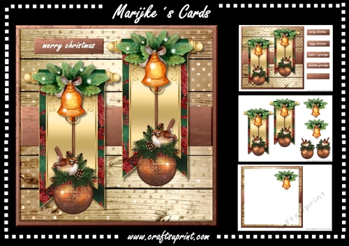 Christmas Baubles mini Kit
