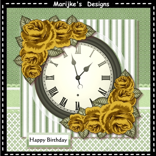 Autumn Roses Mini Kit