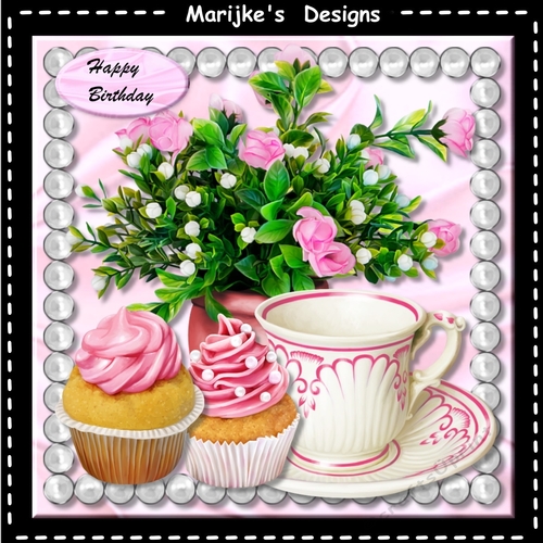 Pearl Frame Tea Time Mini Kit