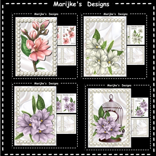 Bumperkit A5 Pearl Frame Magnolias