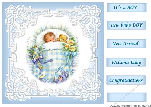 Vintage New baby Boy 1