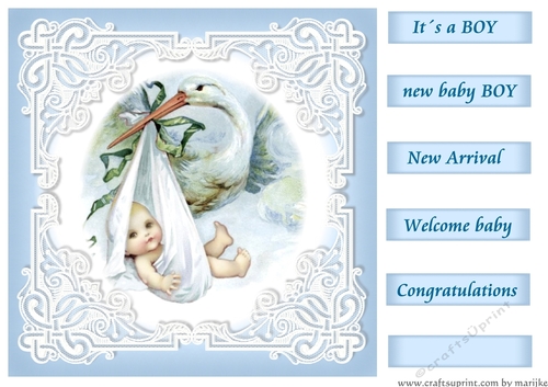Vintage New baby Boy 3