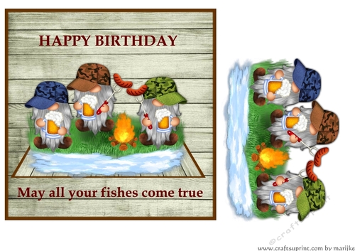 Male Card  Fishing 2