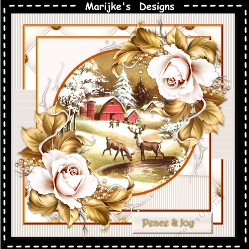 Royal Christmas Roses Mini Kit