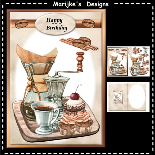 I Love  Coffee A5   Mini Kit