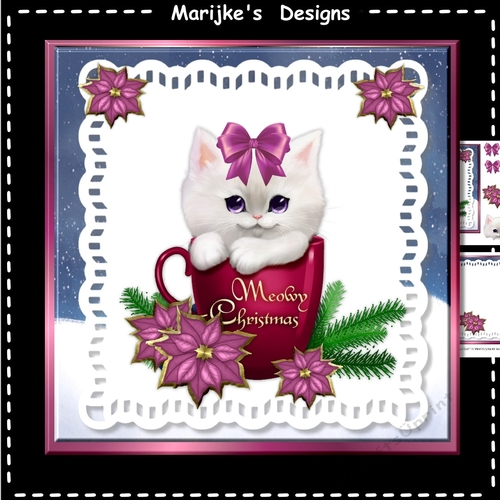 meowy Christmas Mini Kit 7x7