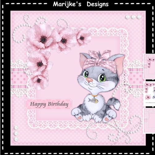 Birthday Girl Kiten Mini Kit