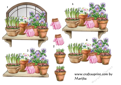 Step By Step   Spring Garden 5