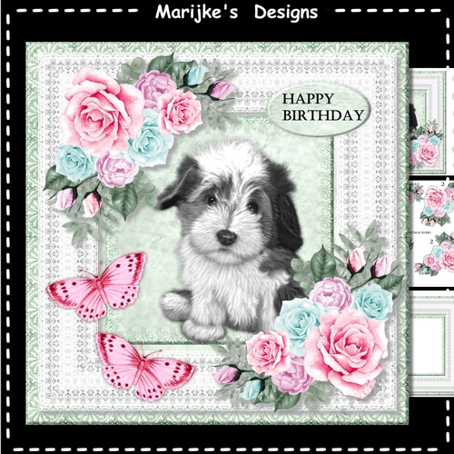 Birfthday Puppy Mini Kit