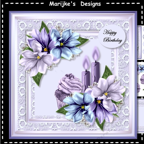 Birthday Flowers Mini Kit