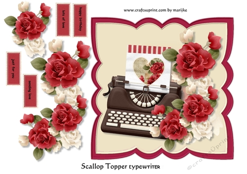 Anniversary Roses A5 Step By Step