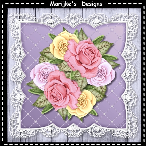 Roses and Lace Mini Kit