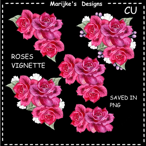 CU Vignette Roses