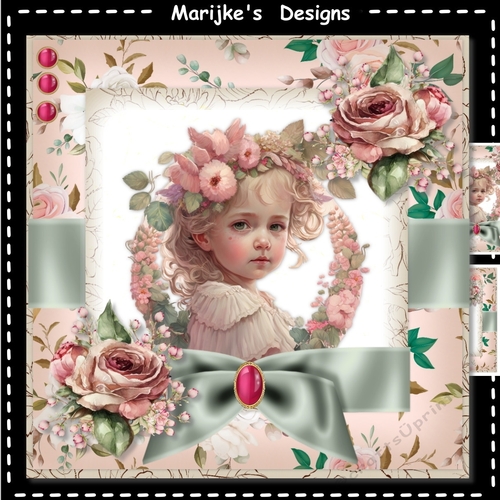 Vintage Girl  Mini Kit