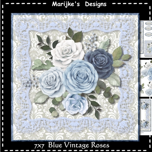 Vintage Roses  Mini Kit