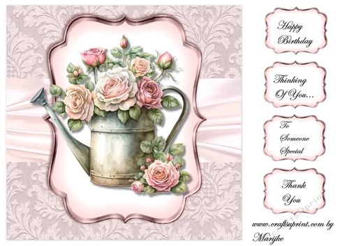 Gorgeous  Roses Topper 3