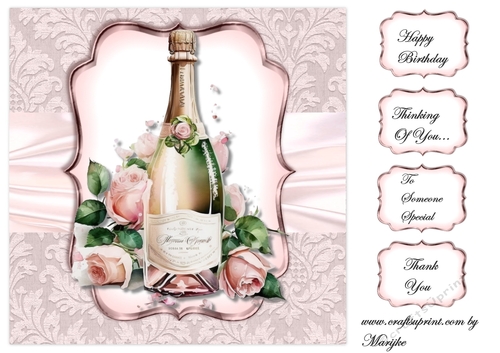 Gorgeous  Roses Topper 4