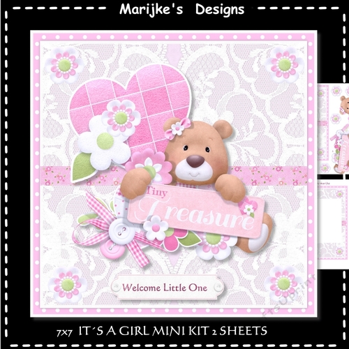 It´s a Girl Mini Kit