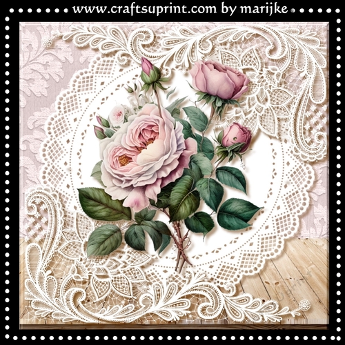 Antique Roses Mini Kit