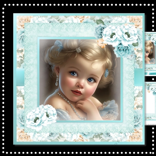 Gorgeous Little Girl  Mini Kit