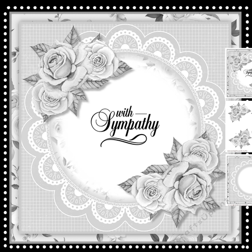 Sympathy Roses Mini Kit