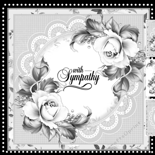 Sympathy Gorgeous Roses  Mini Kit