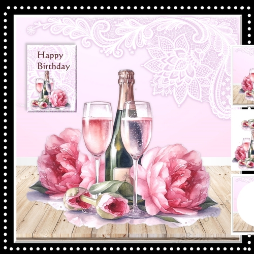 Champagne & Roses Mini Kit