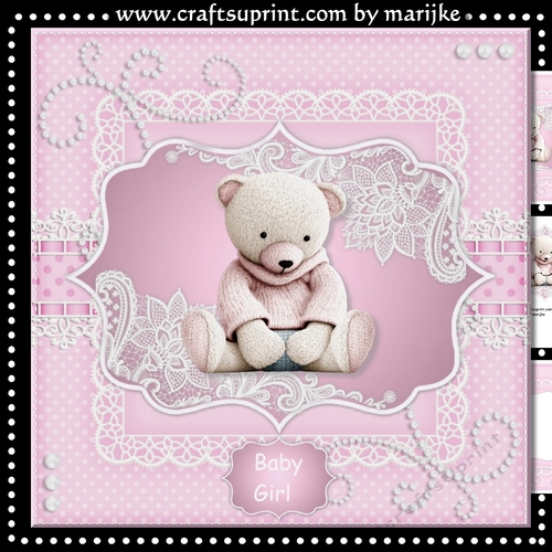 Baby Girl Teddie Mini Kit
