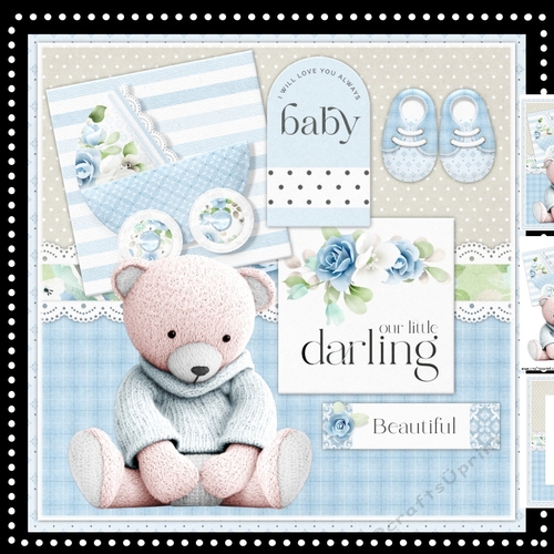 Baby Boy Teddie Mini Kit