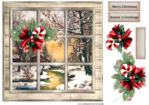 Christmas Window 3