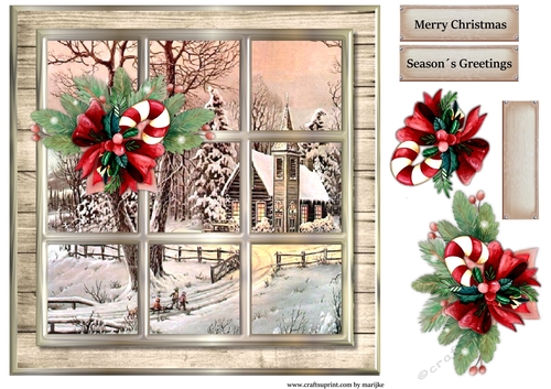 Christmas Window 4