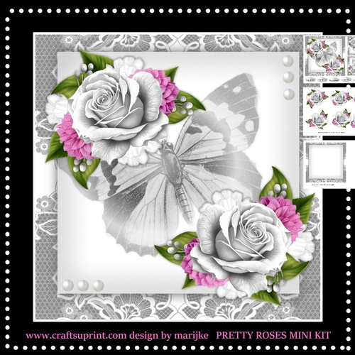 Pretty Roses Mini Kit