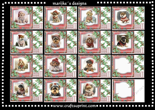 Bumperkit Christmas Baby Dogs