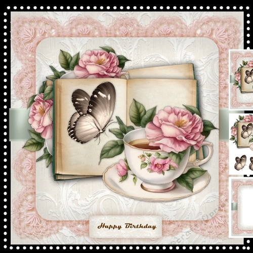 Vintage Book Mini Kit
