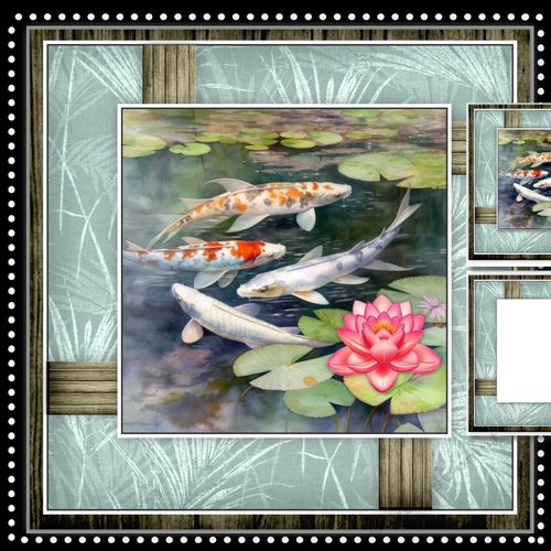 Male Card Koi Fish Mini Kit 1