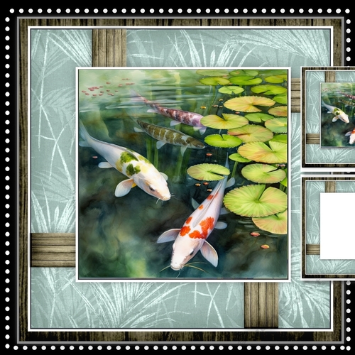 Male Card Koi Fish Mini Kit 2