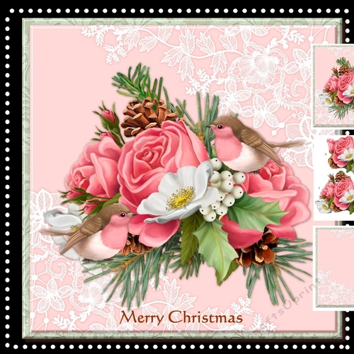Christmas Flowers Mini Kit