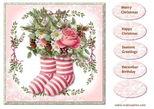 Christmas  Stockings Topper