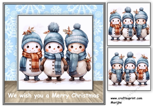 Christmas Cuties 1 Toppers