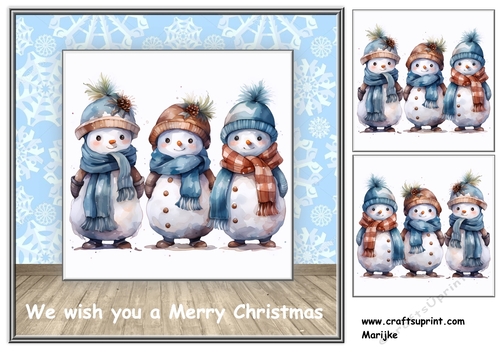 Christmas Cuties 2 Toppers