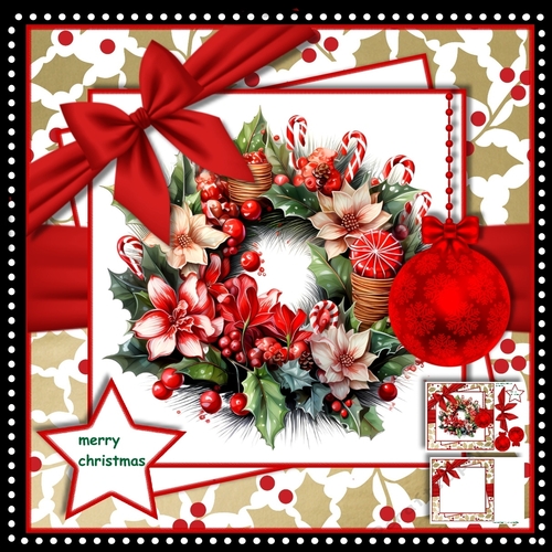 Christmas Wreath Mini Kit