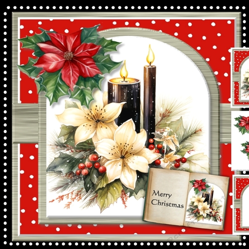 Christmas Candles Mini kit
