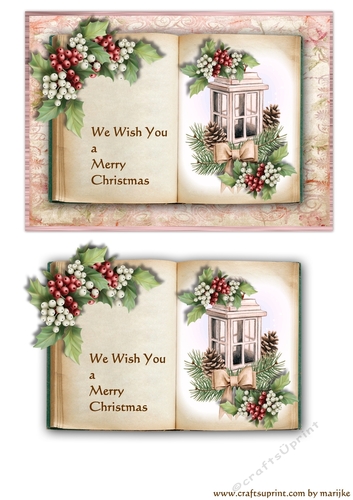 Vintage Christmas Book