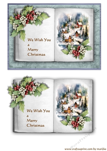 Vintage Christmas Book  3