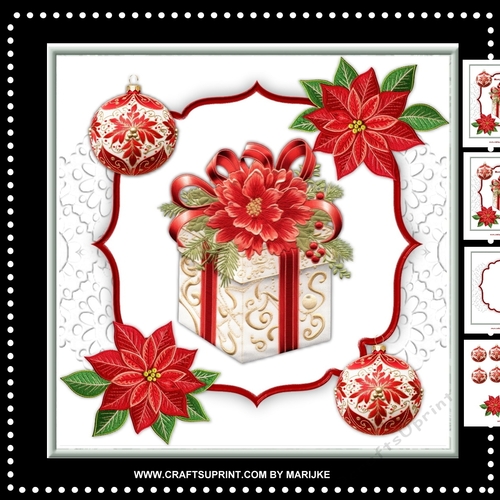 Christmas Embroidery presents mini Kit