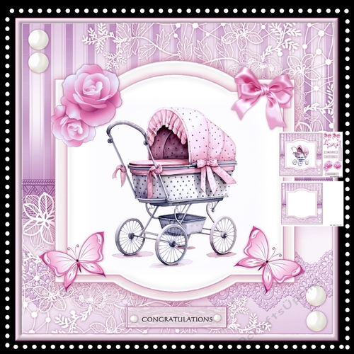 Baby GIRL Vintage Mini Kit