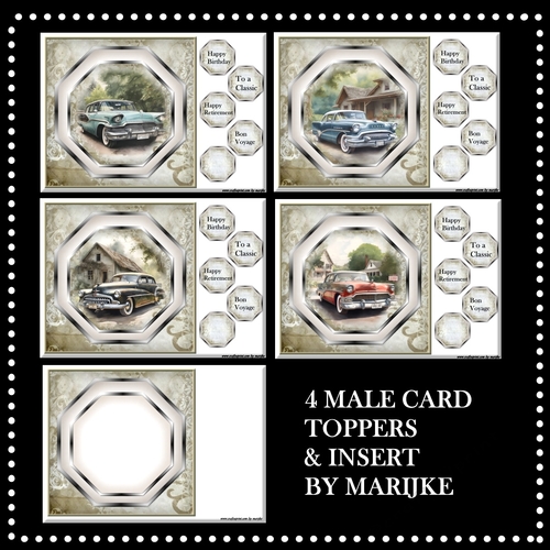 Kit Male Cards To A Classic